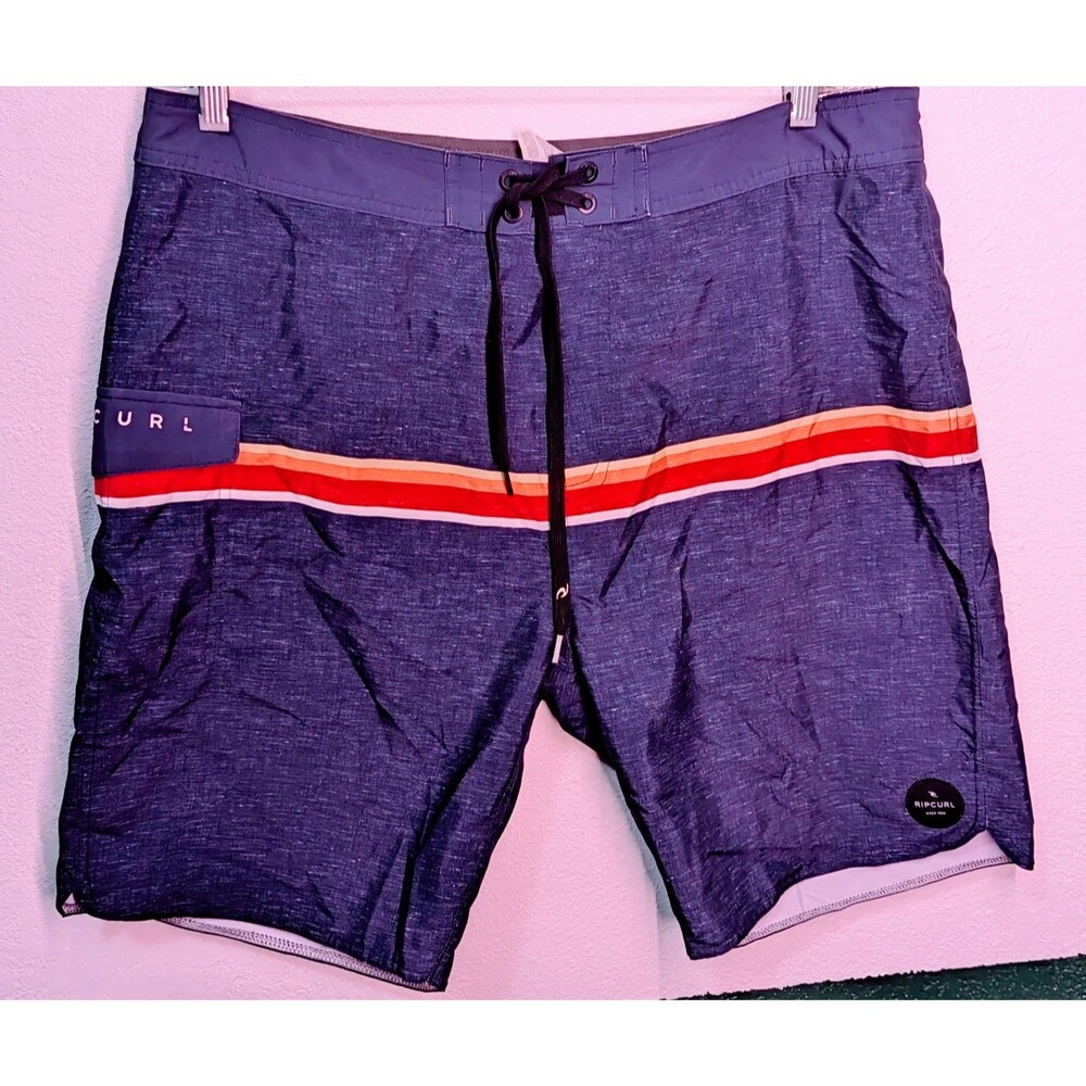 RIP CURL Men's Size 38x9 Blue Swim Surf Board Shorts (880)